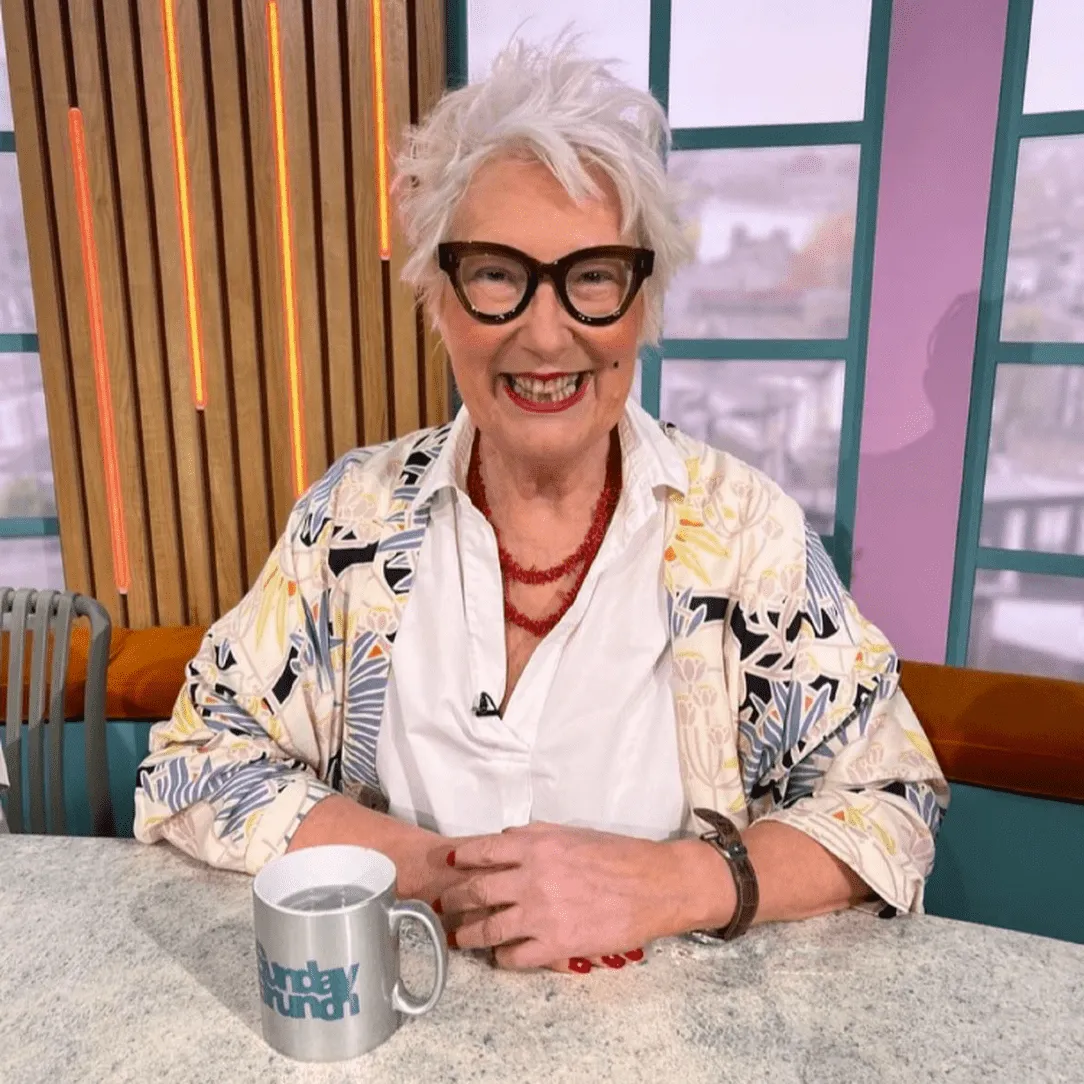 Jenny Eclair on 'Sunday Brunch'.